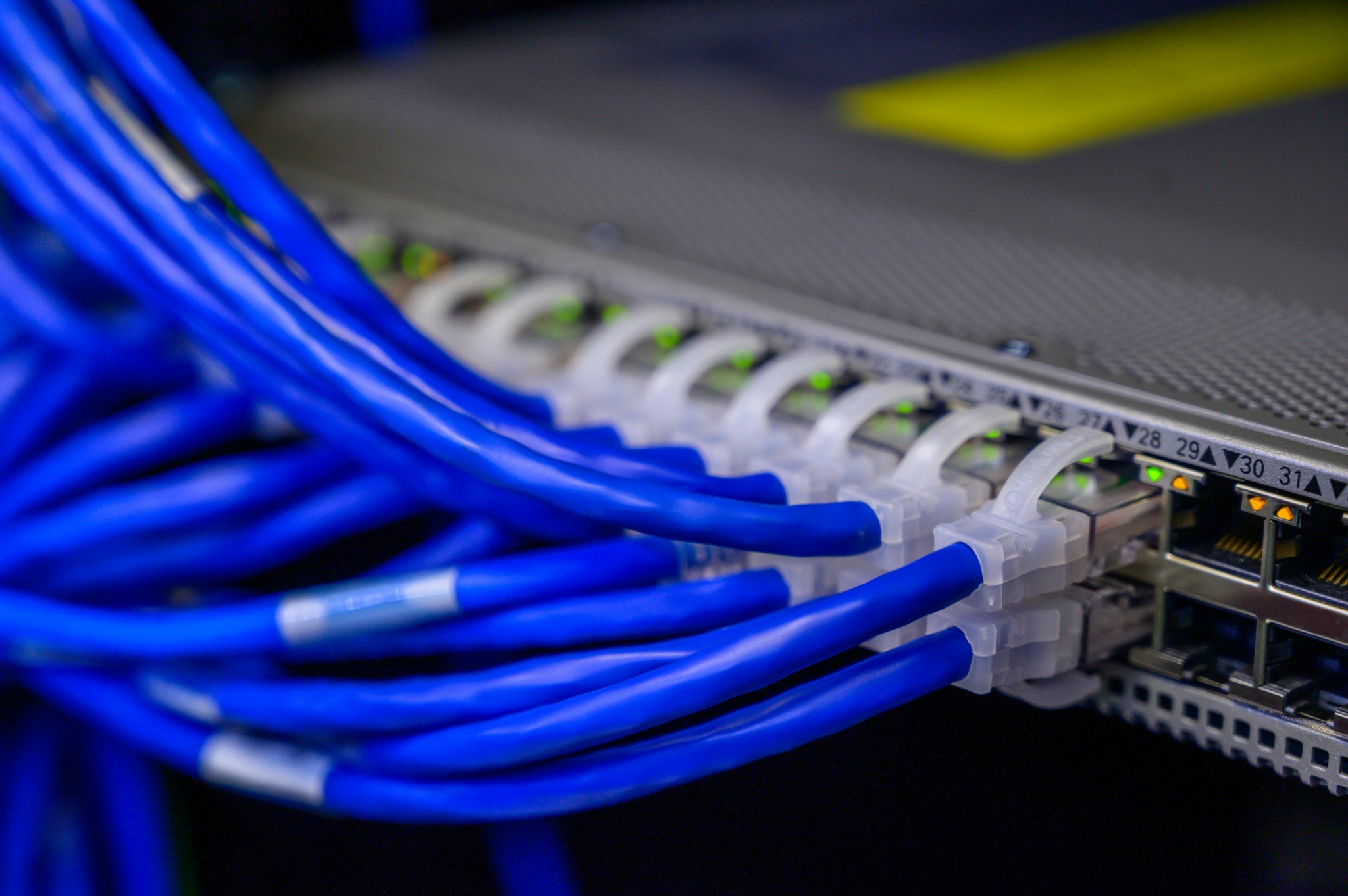 Network cabling work